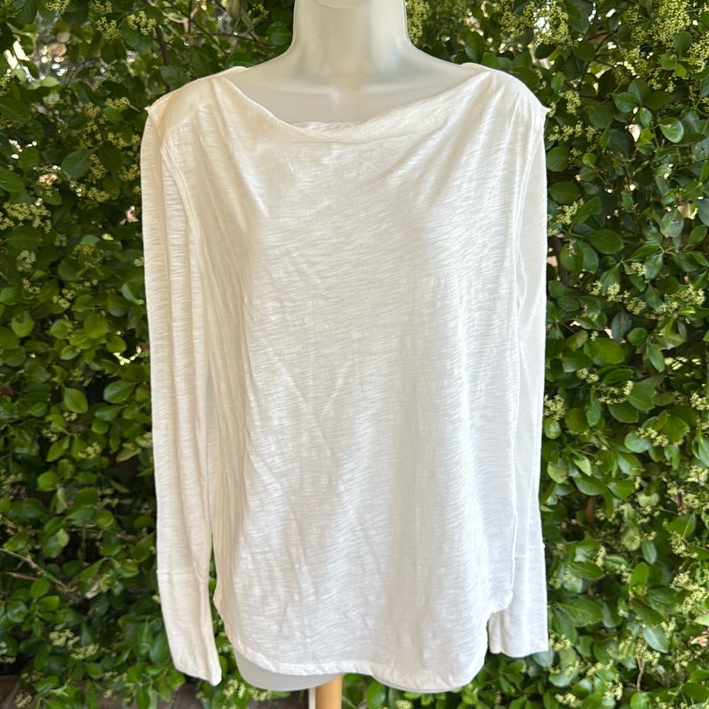 We The Free White Long Sleeve Tee